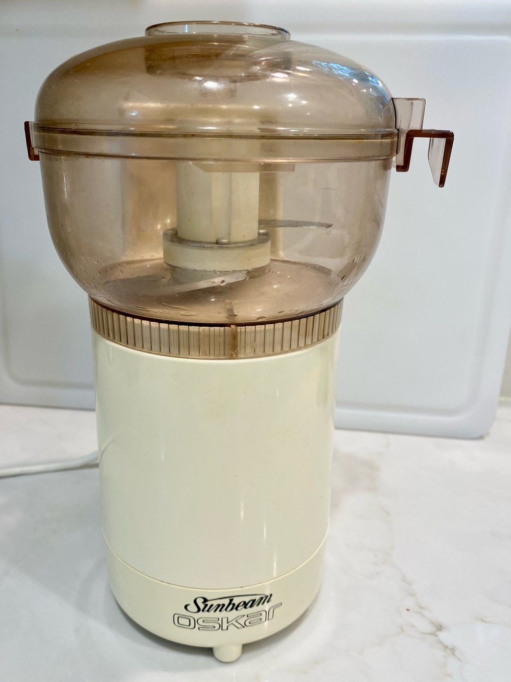 90’s Sunbeam Oskar Food Processor # 14081. Good PreOwned. No flaws.